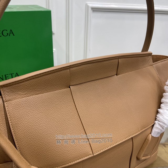 Bottega veneta高端女包 KF0018荔枝紋 寶緹嘉編織蝙蝠造型包 BV經典款ARCO48大號女包  gxz1269